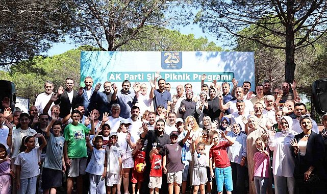 Şile Belediye Başkanvekili Terzi teşkilat pikniğinde AK Partililerle bir araya geldi