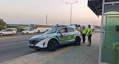 Silifke'de zincirleme kaza: 1'i polis 2 kişi yaralandı