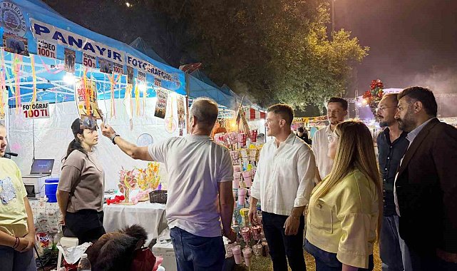 Simav Kaymakamı Karaloğlu'ndan 93. Simav Panayırına ziyaret