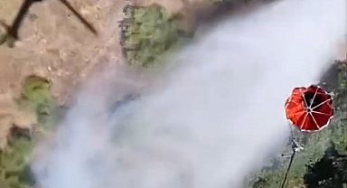 Sındırgı'daki yangına 6 uçak, 6 helikopter ve 45 arazöz ile yoğun müdahale