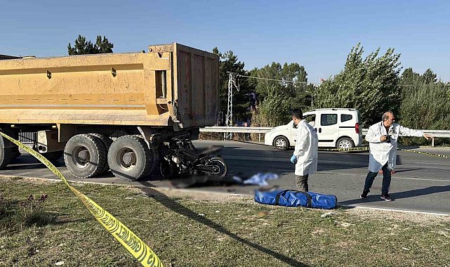 Sivas'ta motosiklet kazası: 1 ölü