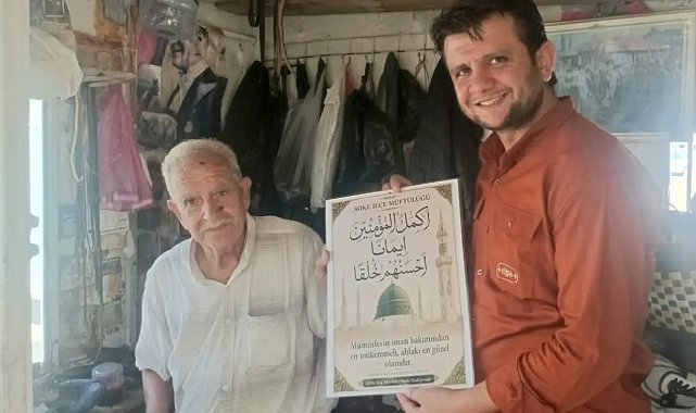 Söke'de esnafa Mevlid-i Nebi Haftası ziyareti