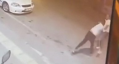 Sözlü tartışma büyüdü, yumruklar havada uçuştu