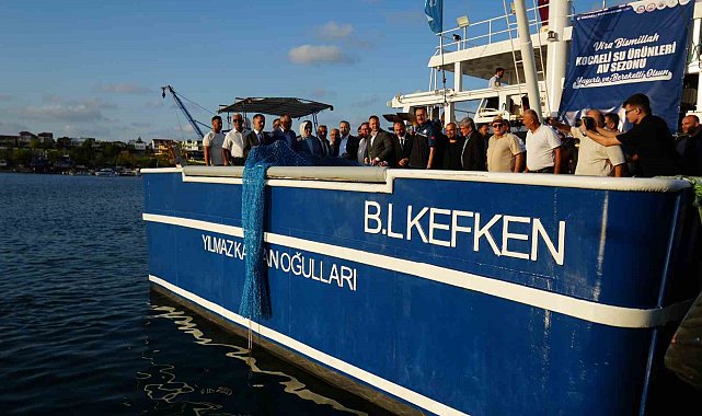 Su ürünleri av sezonu Kefken'de "Vira Bismillah" diyerek açıldı