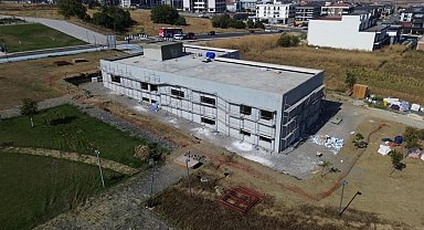 Süleymanpaşa'da gündüz bakımevi hızla yükseliyor