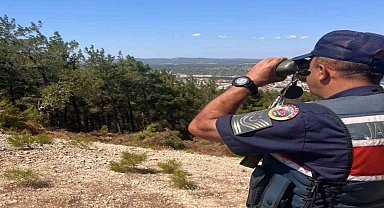 Tarihi Alan'da jandarma ekiplerince denetim