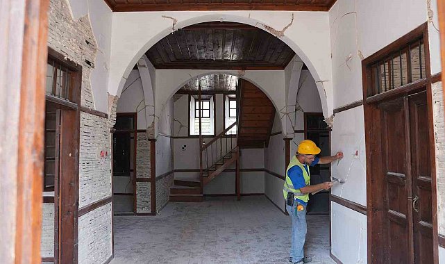 Tarihi Kocabaş Konağı restore ediliyor