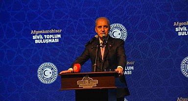TBMM Başkanı Kurtulmuş: "İsrail sadece Türkiye'den çekiniyor ve Türkiye'nin bölgesinde oluşturacağı barış ve kardeşlik ikliminden çekiniyor"