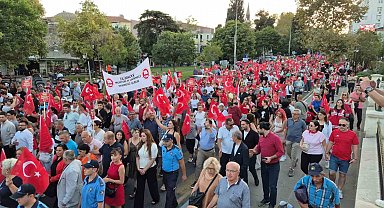 Tekirdağ'da 30 Ağustos coşkusu kortejle zirve yaptı