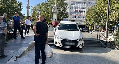 Tekirdağ'da hayrete düşüren kaza: Görenler dakikalarca bakakaldı