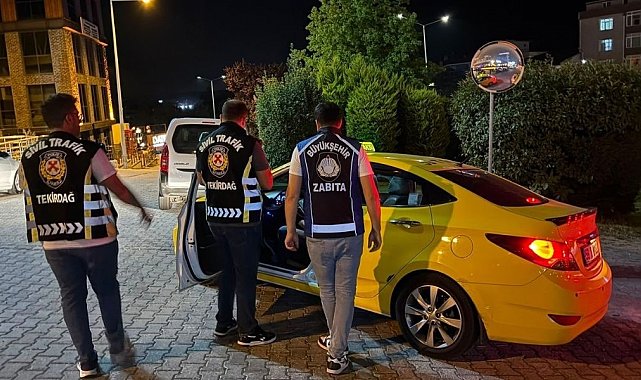 Tekirdağ'da ticari araç denetimleri sıklaştırıldı: 28 araca işlem yapıldı
