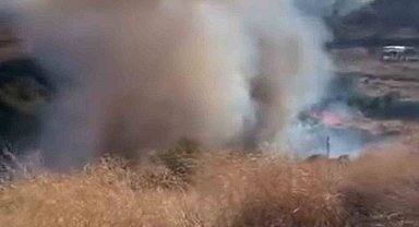 Tekirdağ'da yangında 80 dekar alan zarar gördü