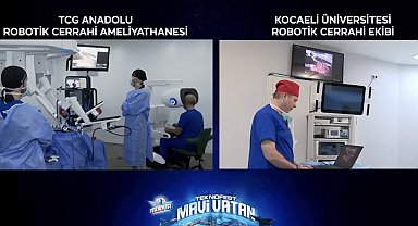 TEKNOFEST Mavi Vatan'da tarihi deneme: TCG Anadolu'da 5G destekli robotik cerrahi