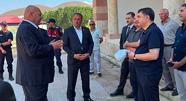 TİHEK Başkanı Şahin Demirözü'nde ziyaretlerde bulundu