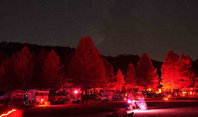 Topuklu Yaylası'nda yıldızların altında unutulmaz gece