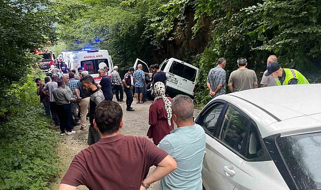 Trabzon'da trafik kazası: 5 yaralı