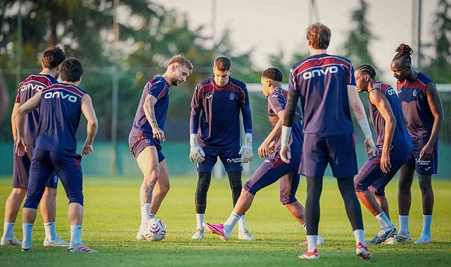 Trabzonspor, Ferencvaros maçı hazırlıklarını tamamlandı