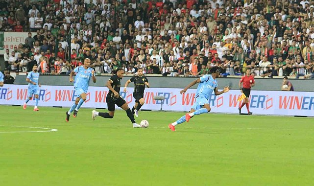 Trendyol Süper Lig: Amed SF: 0 - Trabzonspor: 1