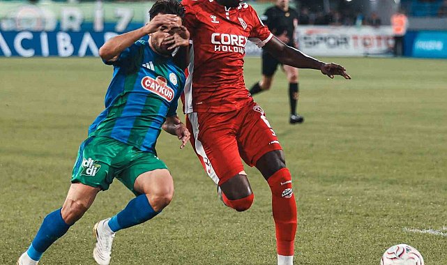 Trendyol Süper Lig: Çaykur Rizespor: 0 - Samsunspor: 1