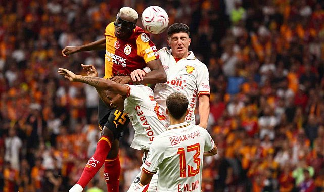Trendyol Süper Lig: Galatasaray: 0 - Göztepe: 0