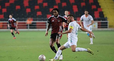 Trendyol Süper Lig: Gaziantep FK: 1 - Alanyaspor: 1