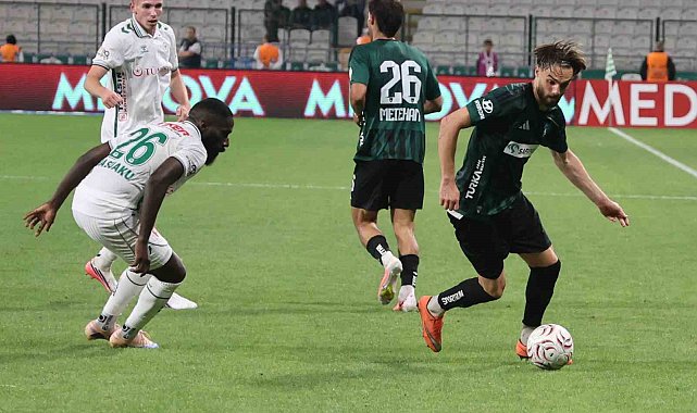 Trendyol Süper Lig: Konyaspor: 1 - Kocaelispor: 2