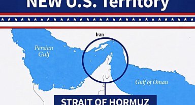 Trump'tan ikinci "Hürmüz yeni ABD toprağı" paylaşımı
