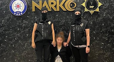 Uluslararası çapta kırmızı bültenle aranan Faslı uyuşturucu kaçakçısı kadın İstanbul'da yakalandı