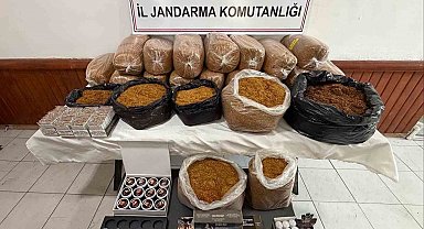 Uşak'ta 120 kilo bandrolsüz tütün ele geçirildi
