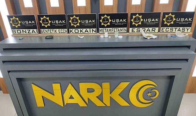 Uşak'ta uyuşturucu operasyonunda 14 şüpheli tutuklandı