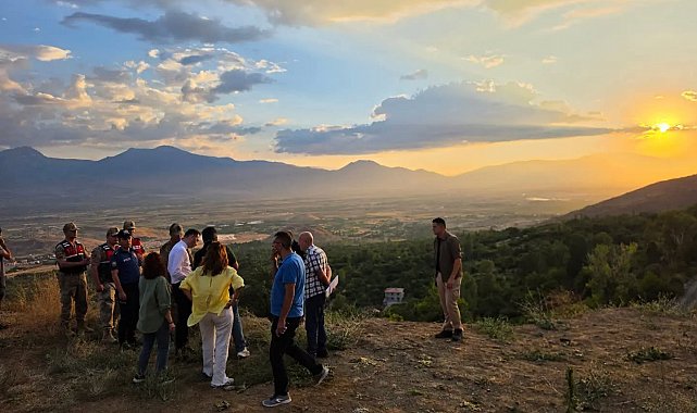 Üzümlü'de heyelan bölgesi kameralarla 24 saat izleniyor