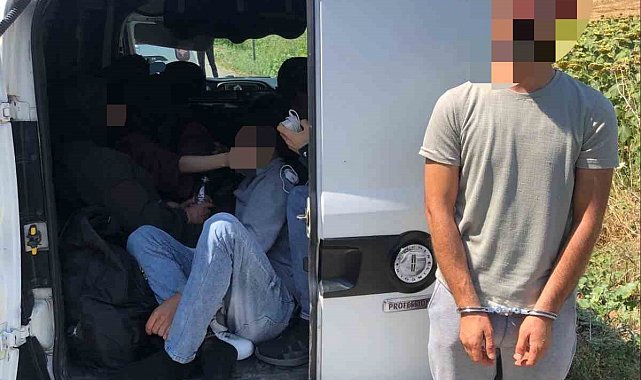 Uzunköprü'de göçmen kaçakçılığı operasyonu: 12 düzensiz göçmen yakalandı
