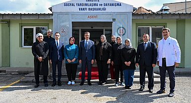 Vali Baruş'tan Yakutiye ilçe turu