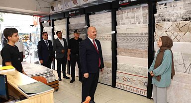 Vali Küçük, esnafın taleplerini dinledi