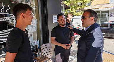 Vali Sözer, esnaf ve vatandaşların taleplerini dinledi