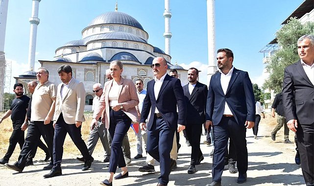 Vali Varol, Nazilli Külliye Camisi inşaatını inceledi