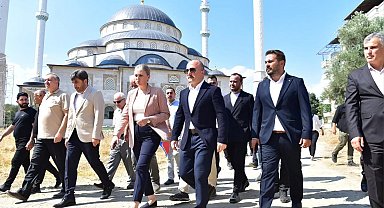 Vali Varol, Nazilli Külliye Camisi inşaatını inceledi