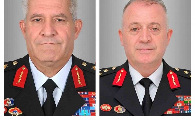 Van Jandarma Asayiş Kolordu Komutanlığı'nda nöbet değişimi