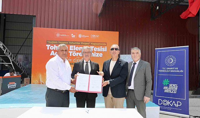 Vezirköprü Tohum Eleme Tesisi hizmete açıldı