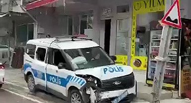 Yaşlı kadını darp edip polise kaza yaptırdı