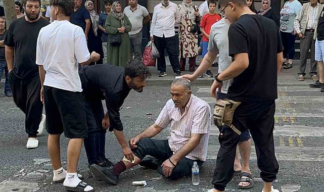 Yaya geçidinde yaşlı adama çarpan motosiklet sürücüsünden şok sözler: "Öğretmenleri böyle mi öğretiyor bunlara?"