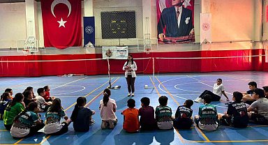 Yaz Spor Okulları'nda 256 çocuğa ağız diş sağlığı eğitimi verildi