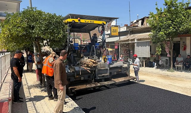 Yenipazar'da 2. etap asfalt çalışmaları başladı