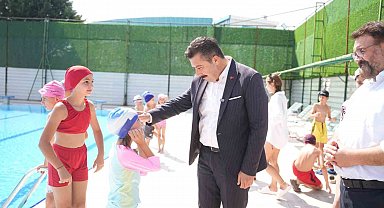Yenişehir Belediyesi yaz dönemi yüzme kursu tamamlandı