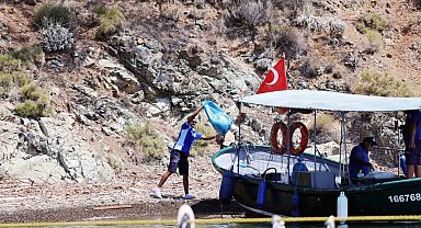 Yeşil ile mavinin buluştuğu koylardan 11 yılda 306 ton çöp toplandı