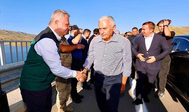 Yıldırım Turnaçayırı Barajı'nda incelemelerde bulundu