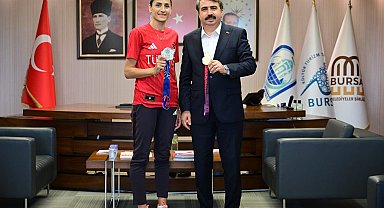Yıldırım'ın altın kızı zirvede