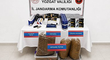 Yozgat'ta 3 bin 560 adet makaron ele geçirildi