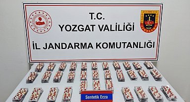 Yozgat'ta bin 848 adet uyuşturucu hap ele geçirildi