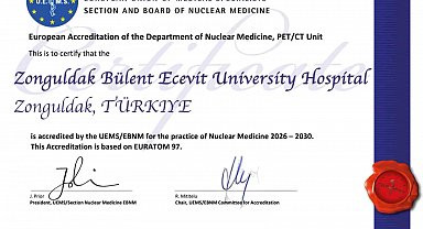ZBEÜ Hastanesi PETCT Ünitesine Avrupa akreditasyonu